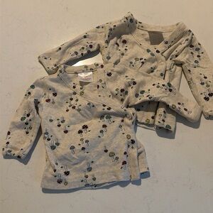 Set of 2 newborn shirts - Hanna Andersson